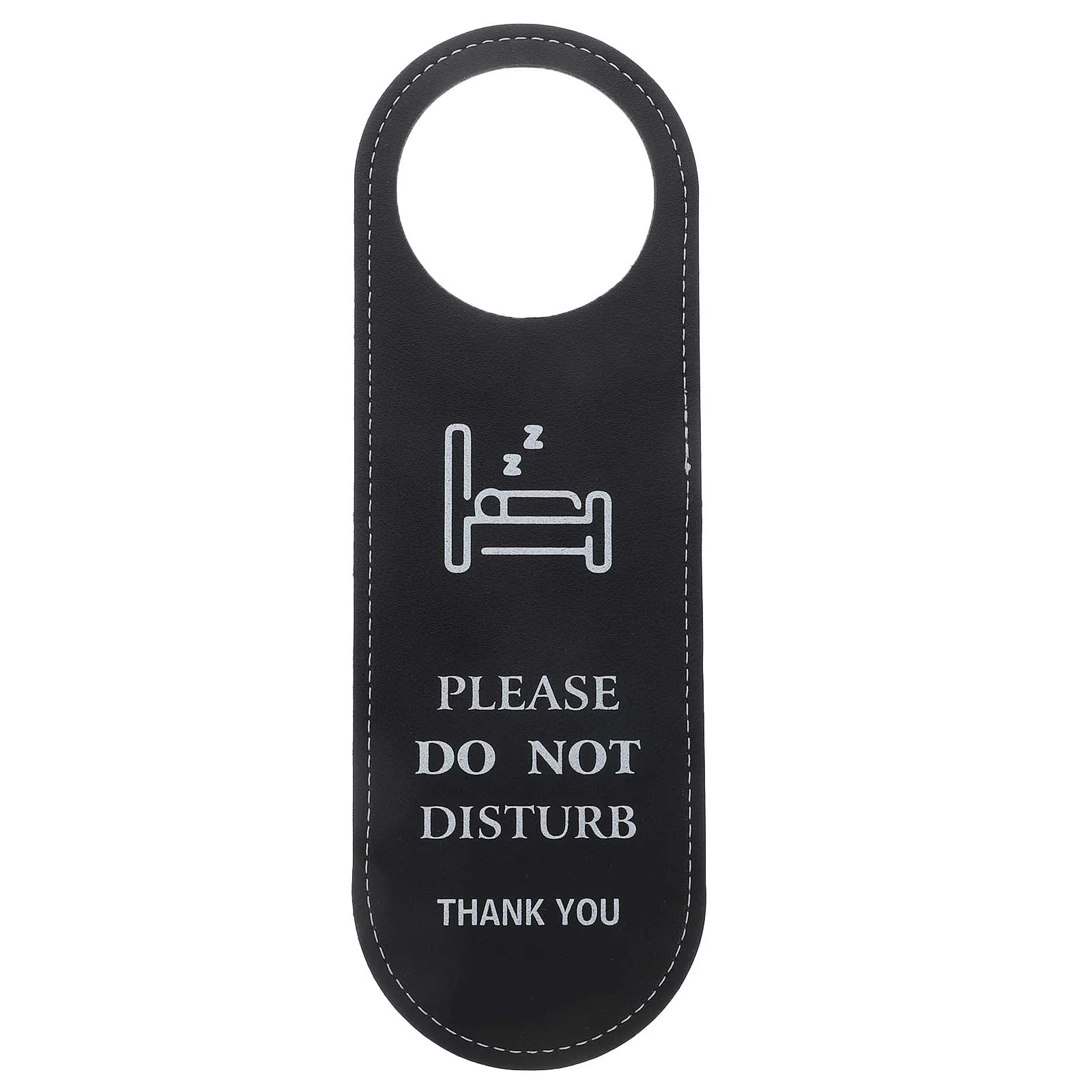 

Do Not Disturb Door Hanger Sign PU Double Sided Please Makup Up Room Sign for Hotel Room Please Do Not Disturb Tag Hotel Room St