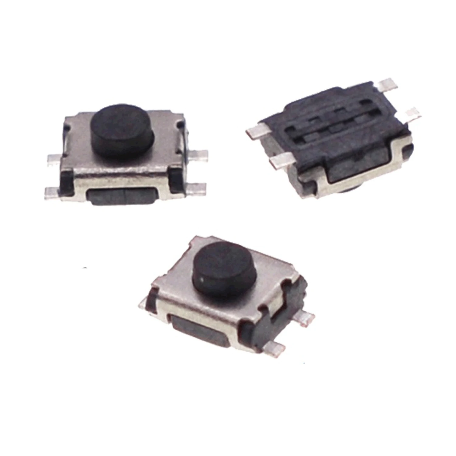 50PCS Tact Switch  Little Turtle Press 4-pin Patch Microswitch 3*4*2.0/2.5MM Micro Switch Button