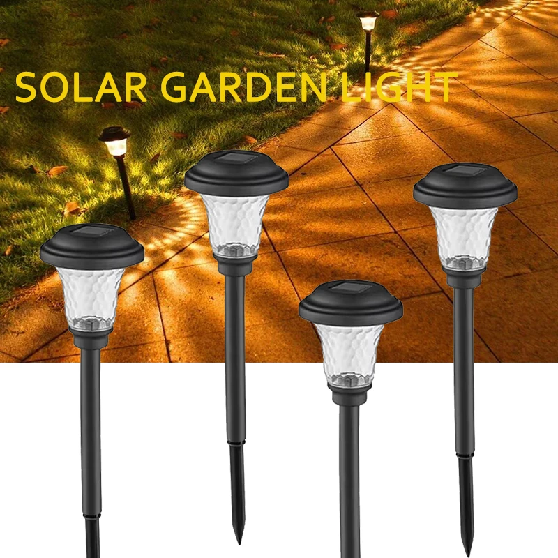 

8 Pack Solar Lights Outdoor Waterproof Garden Yard Lamps Auto On/Off Solar Lamps for Yard Garden Patio Decorative LED Lighting