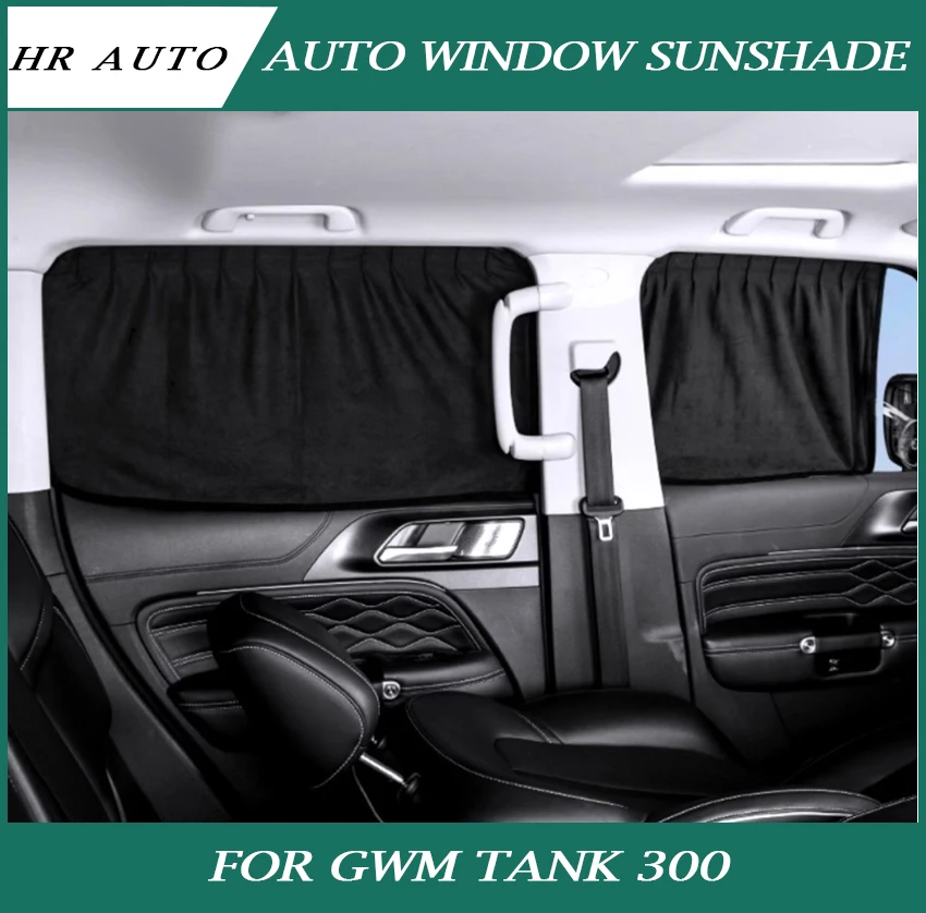 Auto Window Sunshade Fit for GWM Tank 300 Modification Car Camping Sun Protection Privacy Curtain Car Interior Accessories