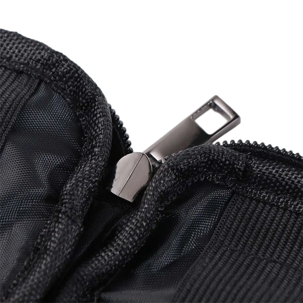 

‌10 Elastic Slots‌ Flash Drives Organizer Waterproof Dustproof Flash Drives Protective Compact Black USB Flash Drives Case