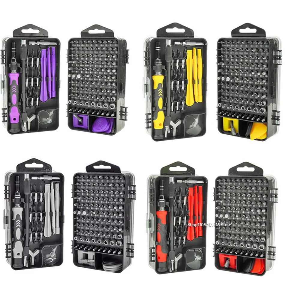

138-IN-1 Professional Precision Screwdriver Set Magnetic Bit Computer & Console Game & Phone Repair Tool Kit Man‘s Gift