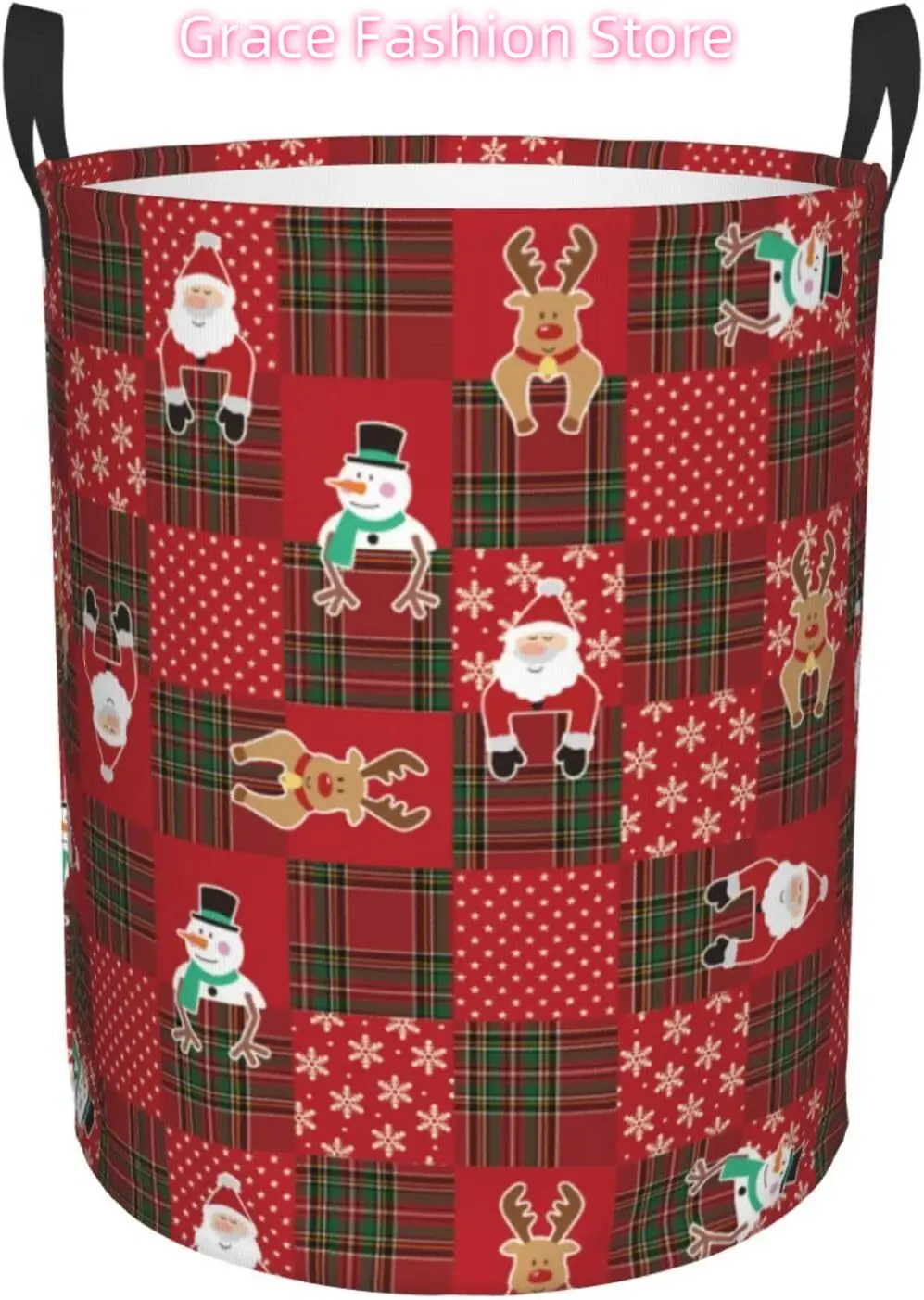 

Laundry Hamper Santa Claus Basket Waterproof Personality Fashion Hampers for Large Collapsible Basket St