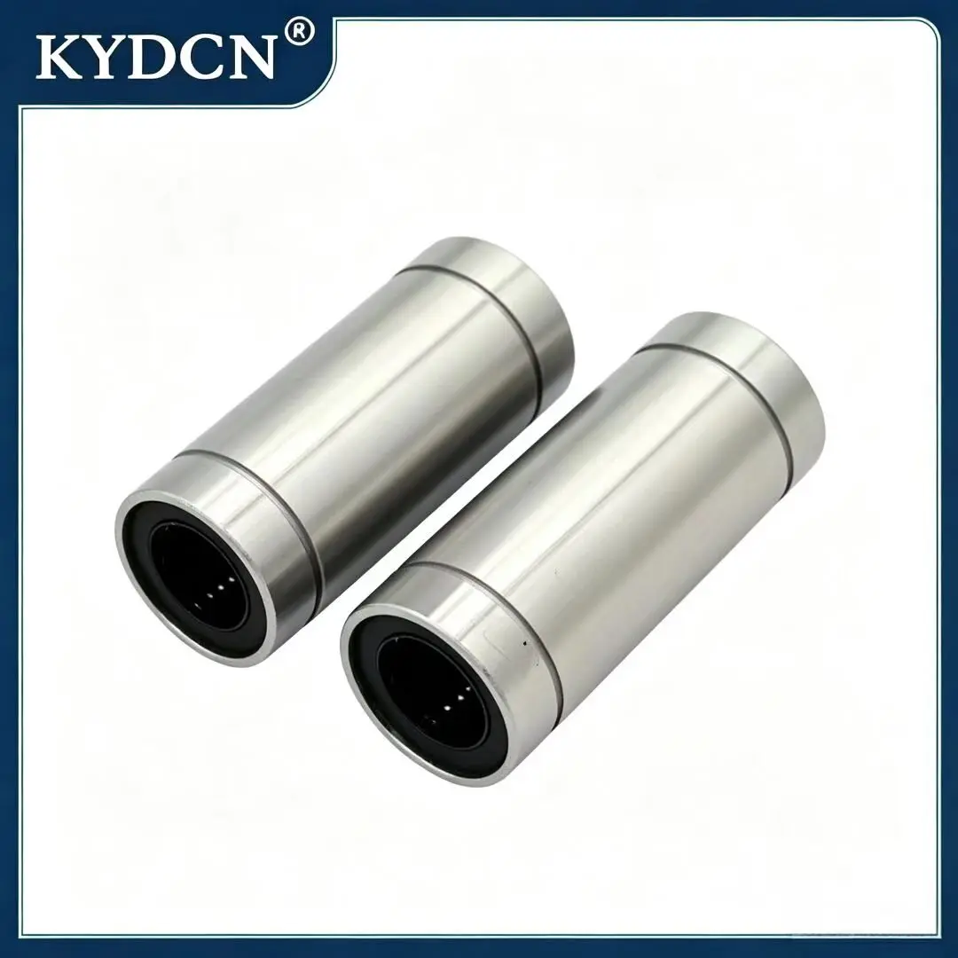 KYDCN 1/2PC LM4/5/8/10/12/16/20/25/30UU Double Side Rubber Seal Linear Motion Ball Bearing Bushing
