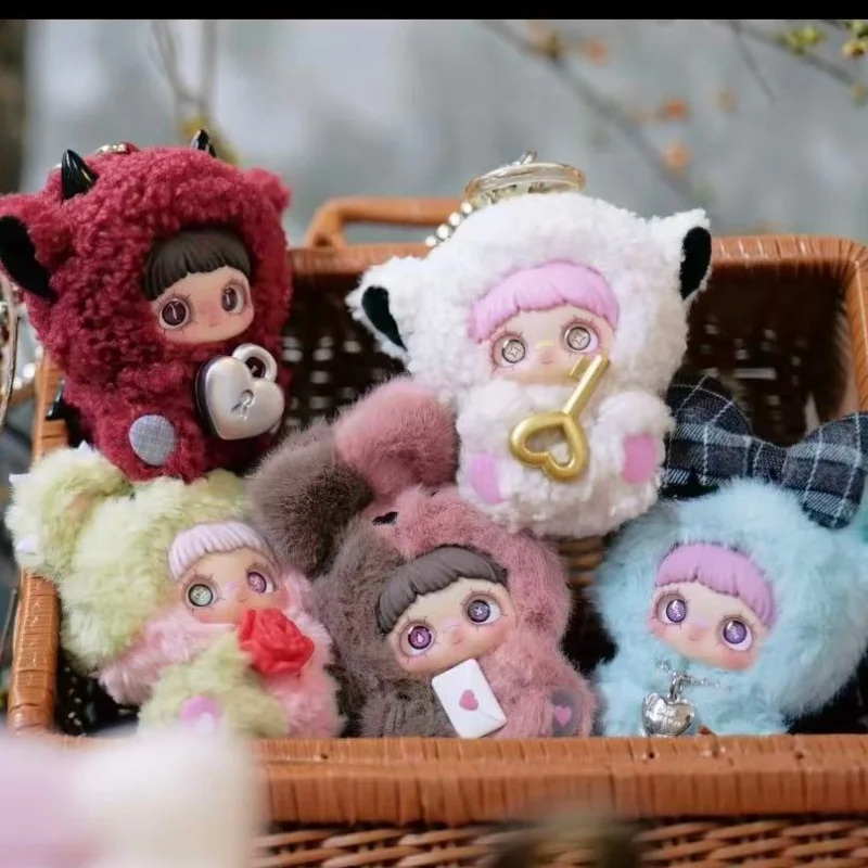 حقيقي MayMei الحب يعرف لا حدود سلسلة صندوق أعمى دمية Kawaii ظهره أفخم قلادة حلية دمى لعبة صناديق الغموض الهدايا