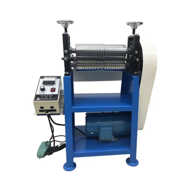 Roller Press Rhinestone Machine Crystal Diamond Decorated Strip Rope Shoe Lace Plastic Tipping Strap Piping Folding Machine