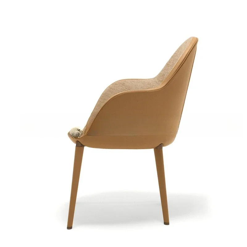 北欧モダン無垢材ブックチェア家具レストランカフェ背もたれ付きダイニングモデルルームリビングルーム会議椅子