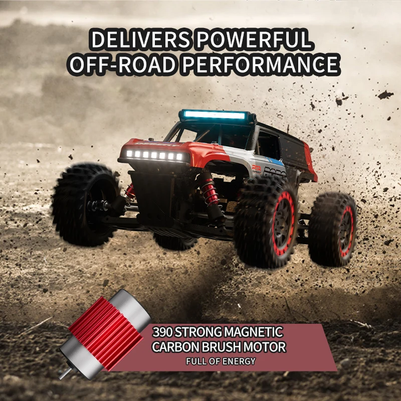 Bobcat Brush 1/16 Samochód RC 4WD Off-Road RTR Pełna Proporcjonalność Przepustnicy Wysoka Prędkość Zdalnie Sterowany Samochód Symulacyjny Zabawka Prezent dla Dzieci