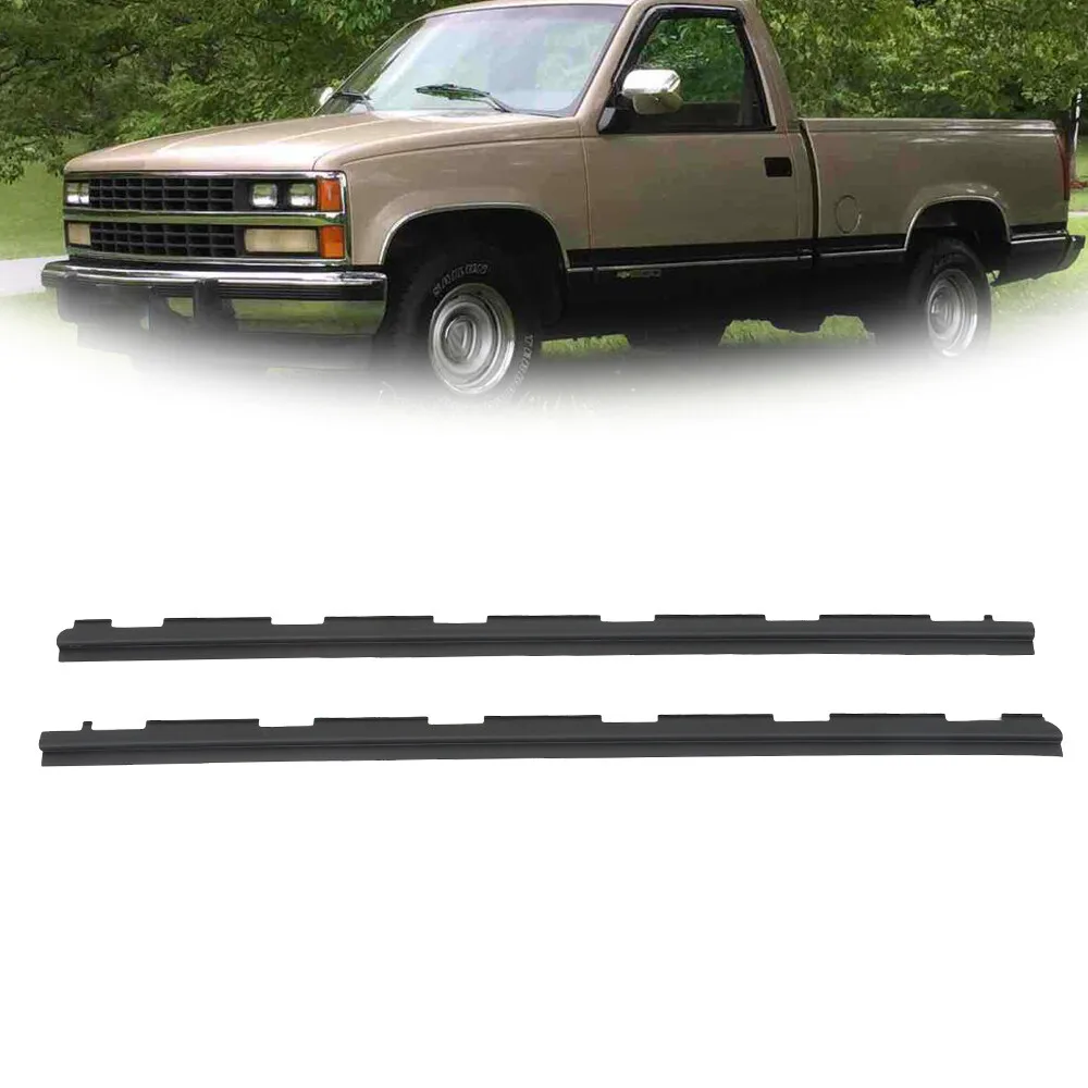 

For 88-99 Chevy GMC Pickup Truck Outer Front 2pcs Window Sweep Weatherstrip Seal