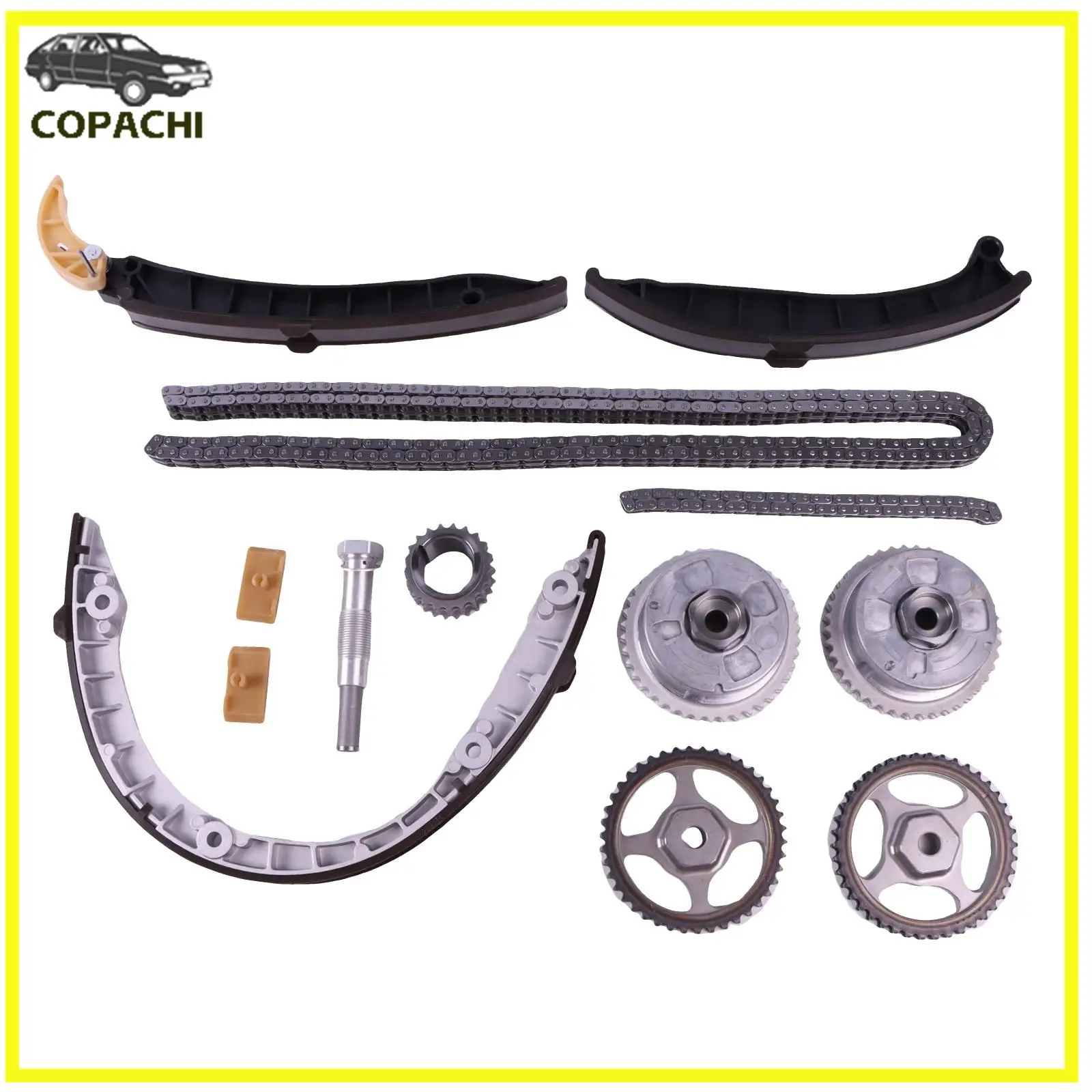 

1 комплект 94810505123 комплект цепи ГРМ и регулятор распределительного вала для Cayenne 957 958 Panamera 970 2008-2016 4,8 аксессуары для двигателя автомобиля, запчасти