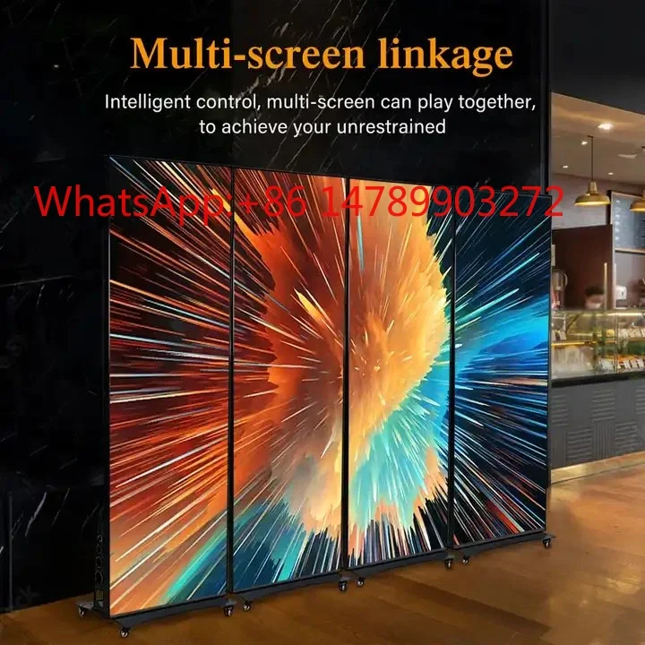 

Digital Indoor LED Poster Screen Advertising-Specific HD Smart Display