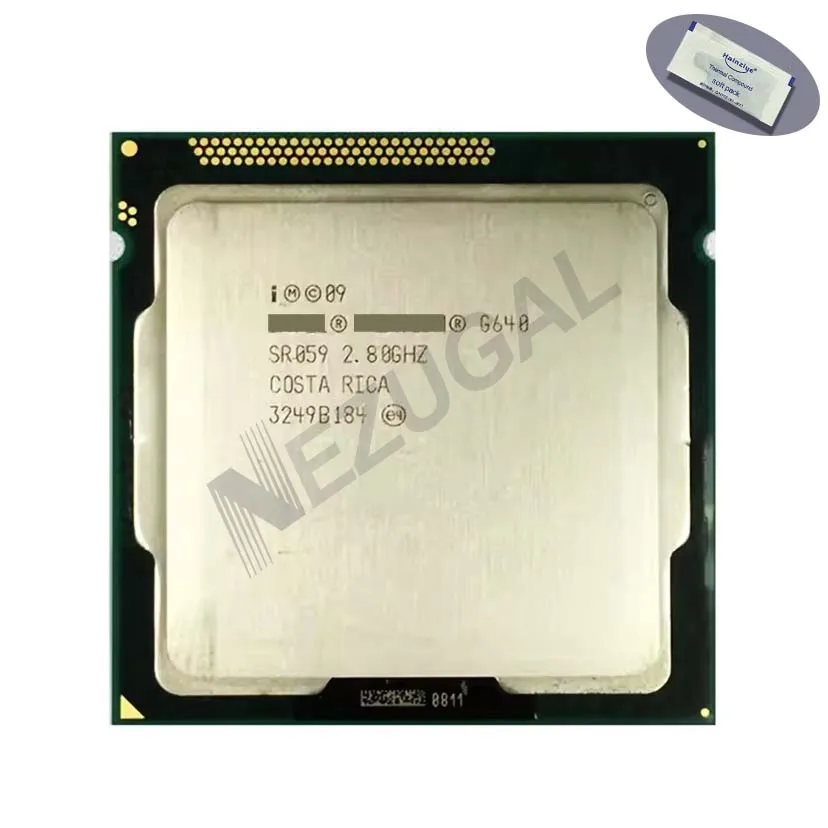 Процессор G640 SR059 2,8 ГГц двухъядерный 3M 65 Вт LGA1155