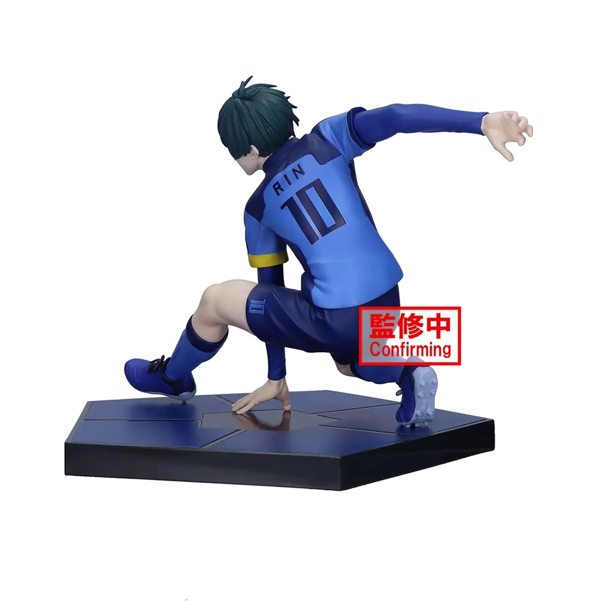 ในสต็อก BANDAI ของแท้อะนิเมะสีฟ้าล็อค Rin Itoshi PVC อะนิเมะ Action Figure ของเล่นสะสมรูปปั้นเครื่องประดับเด็กของขวัญ