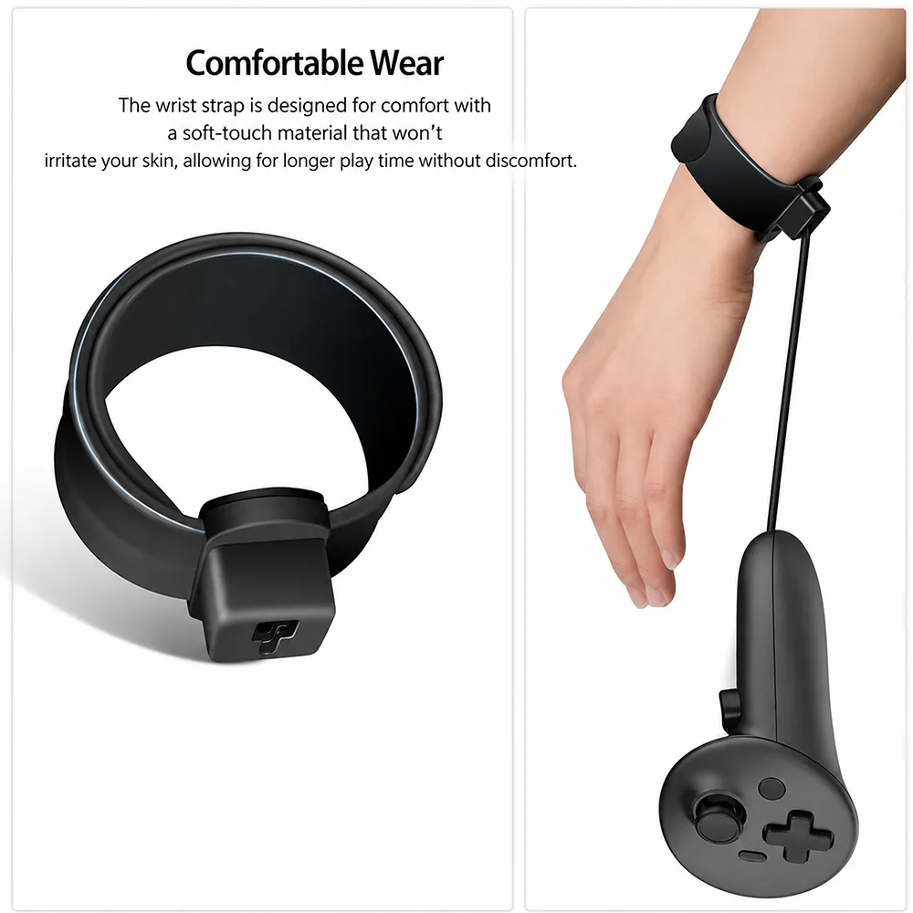 VR Accessories Protective Cover For Steam Frame/Quest 3S/Quest2/Quest 3 VR Controllers Silicone Cover Handle Grip