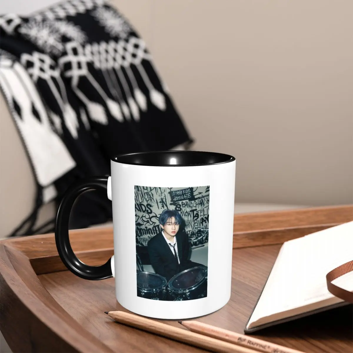 New Seo Changbin Mug Funny Ceramic Coffee Cups Tea Mugs Milk Cup Drinkware Gift for Woman Man