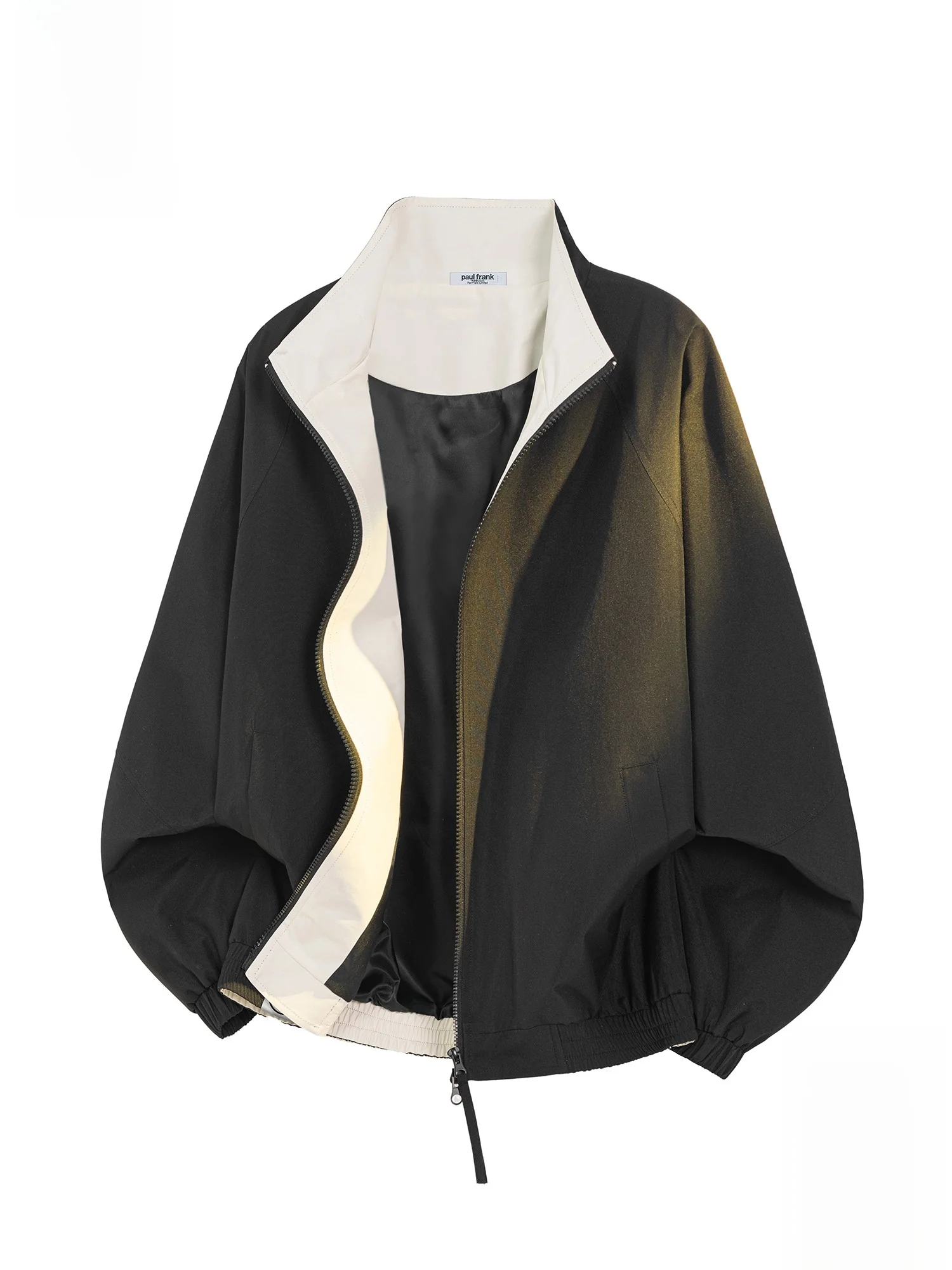 

PaulFrank Loose Fit Casual Jaet Men's Spring 2026 New Sle Big Mouth Monkey Color Blo Stand Collar Trendy Outerwear