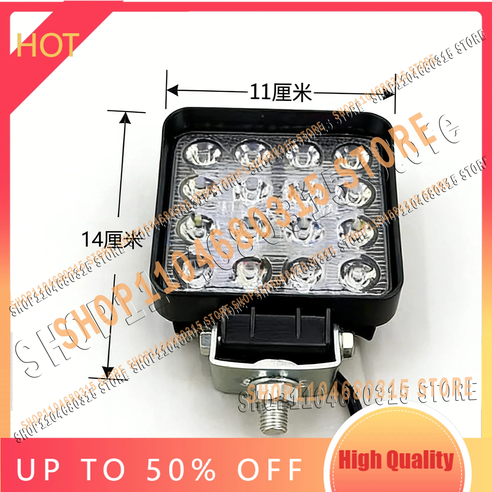 12/24V for Komatsu Excavator Truck Forklift High Quality LED Lights Lighting Headlights Big Lights Parts
