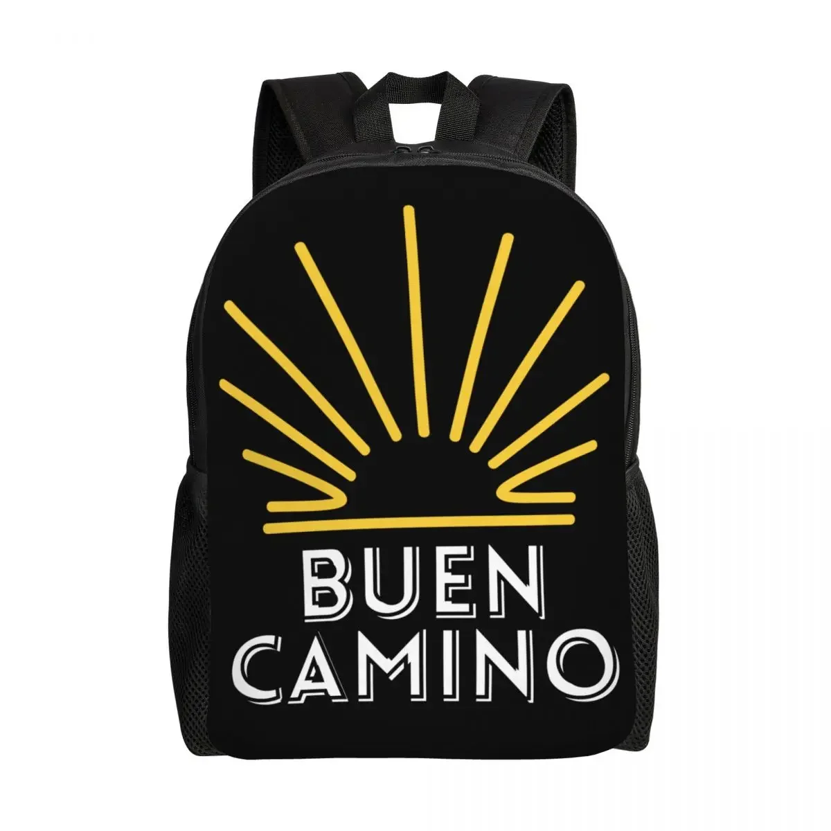 

Custom Buen Camino Santiago Pilgrim Backpacks for Women Men College School Students Bookbag Fits 15 Inch Laptop Bags