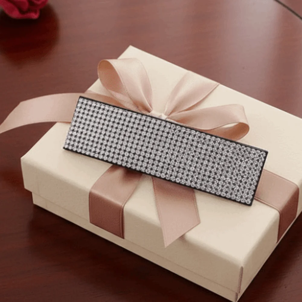 

Korean Style Barrettes Crystal Rectangle Hair Pins For Girls Women Rhinestone Hair Accessories Trendy Sweet Headwear Side Clips