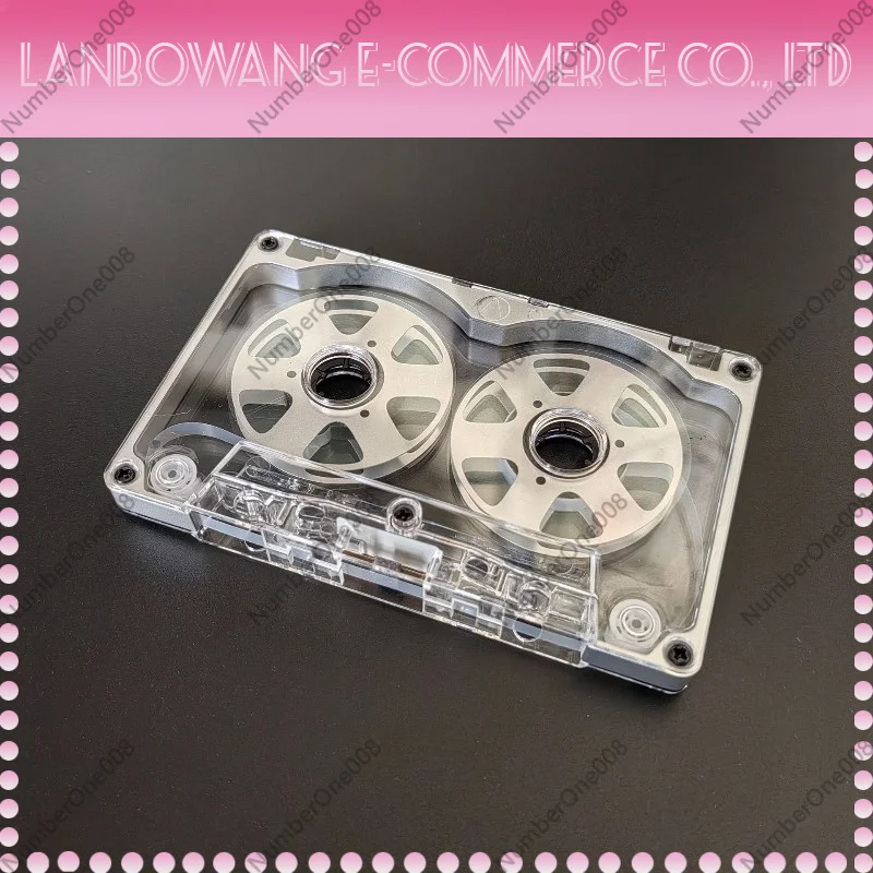 Zinc Alloy Frame Small Open Reel Blank Audio Cassette Tape Double Sided Metal Reel Type I for Vintage Cassette Deck Recorder