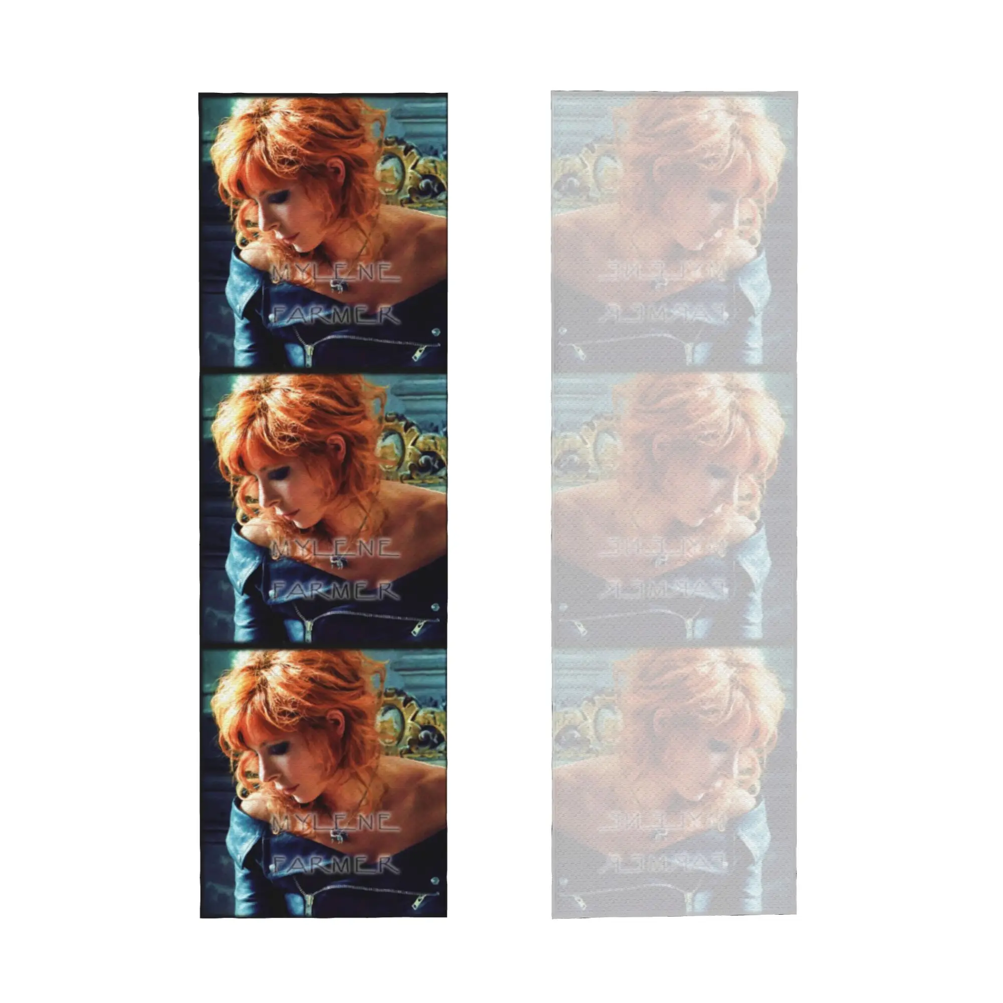 Mylene Farmer French Singer Cold Exercise Towel Quick Dry Face Towel  Bath Towels