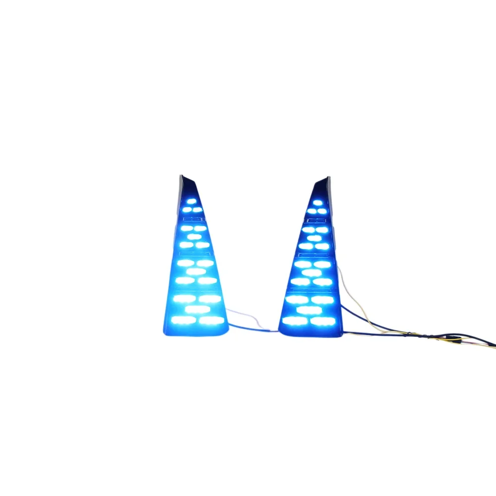LED DRL For Changan CS75 Plus 3Rd Generation 2023-2024 3 Colors Daytime Running Light Star Style With Running Turn Signal