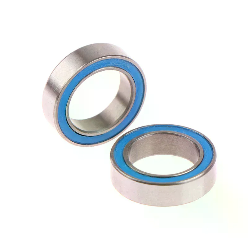 [MA]2Pcs 6700 2RS 10X15X4mm Motor Level Blue Rubber Seals Bearing Model Bearing Motor Bearing[MA]