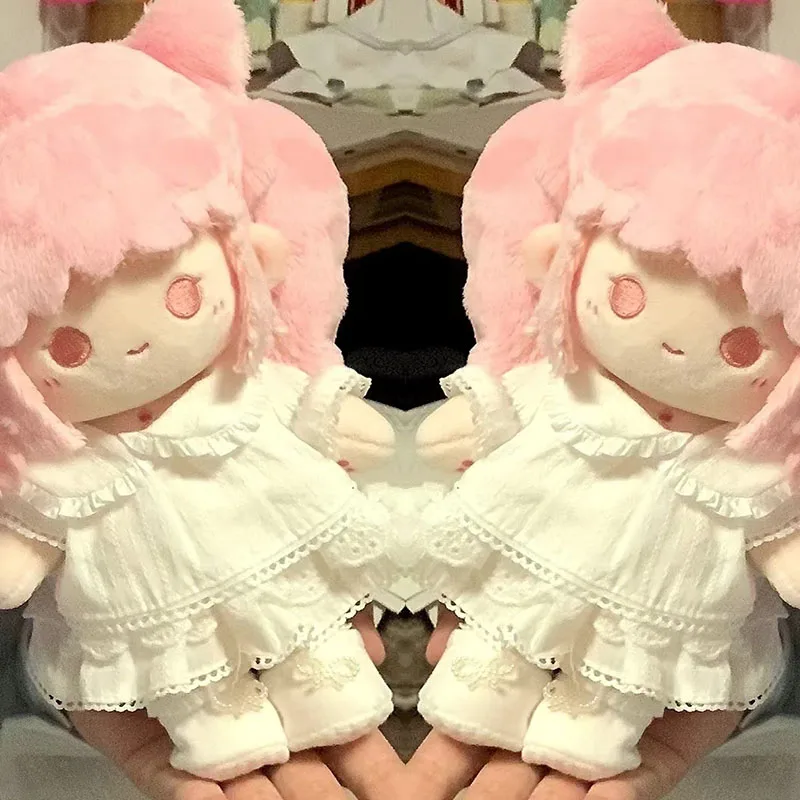 Puella Magi Madoka Magica Modaka محشوة 20 سنتيمتر دمية القطن فستان لطيف ألعاب من القطيفة للبالغين والأطفال لجمع كهدايا