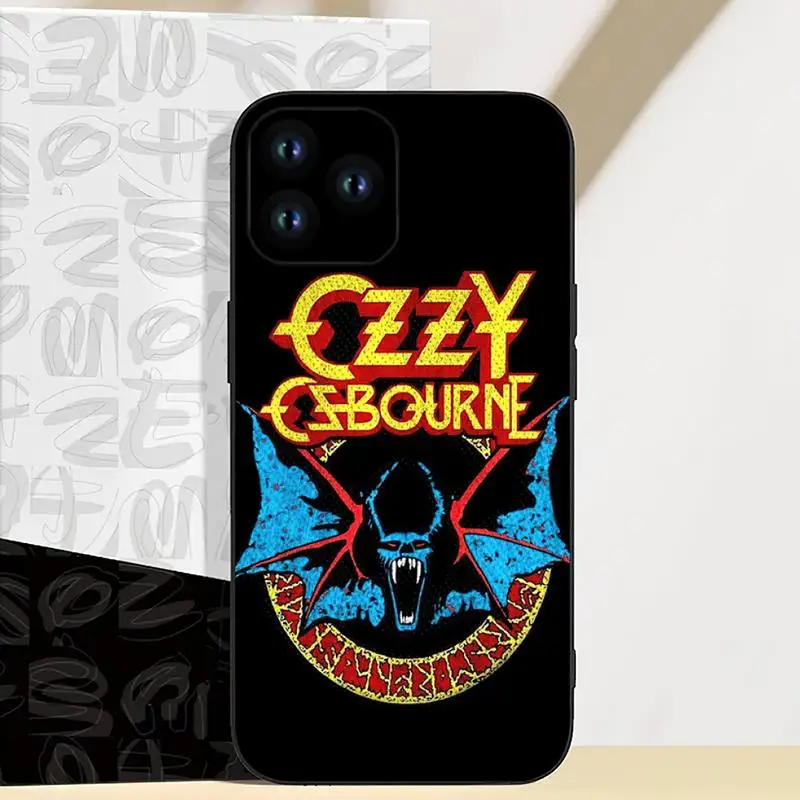 Rock Band Ozzy Osbourne Phone Case For iPhone 11 12 13 14 Mini Pro XS Max X S Plus XR Shell