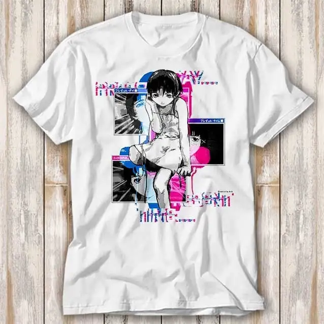 Serial Experiments Lain Computer Cmd Japanese Manga Anime T Shirt Best Seller Funny Movie Music Meme Top 4080