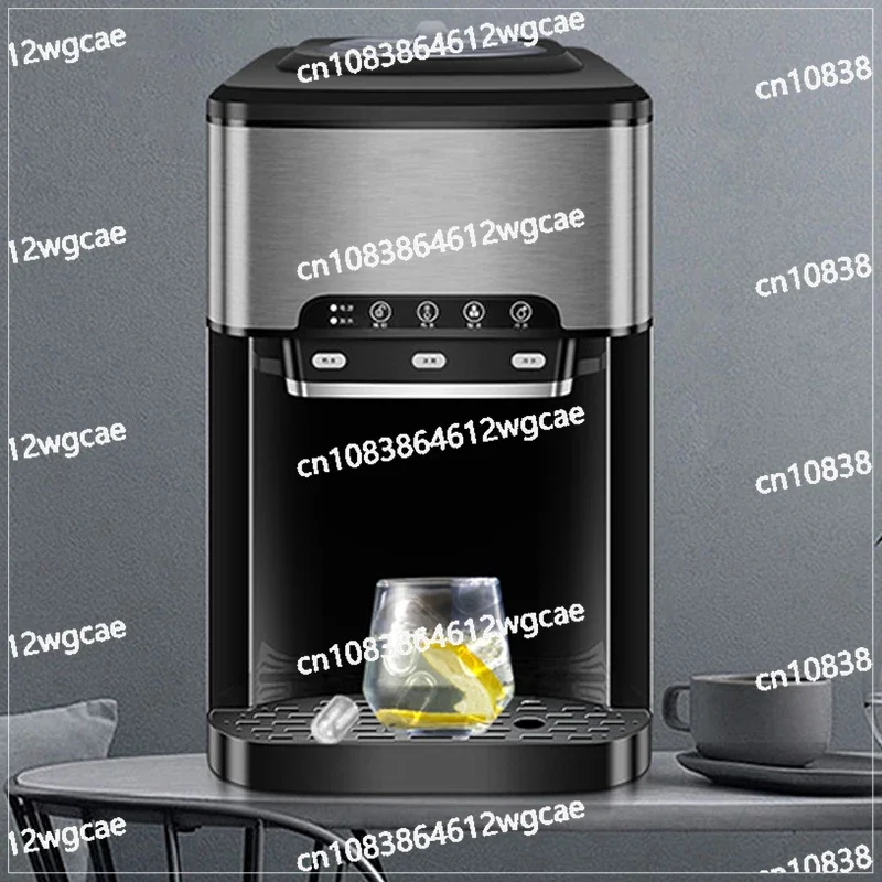 Drinking water ice maker, 48 pound daily cube ice maker, stainless steel ice maker countertop