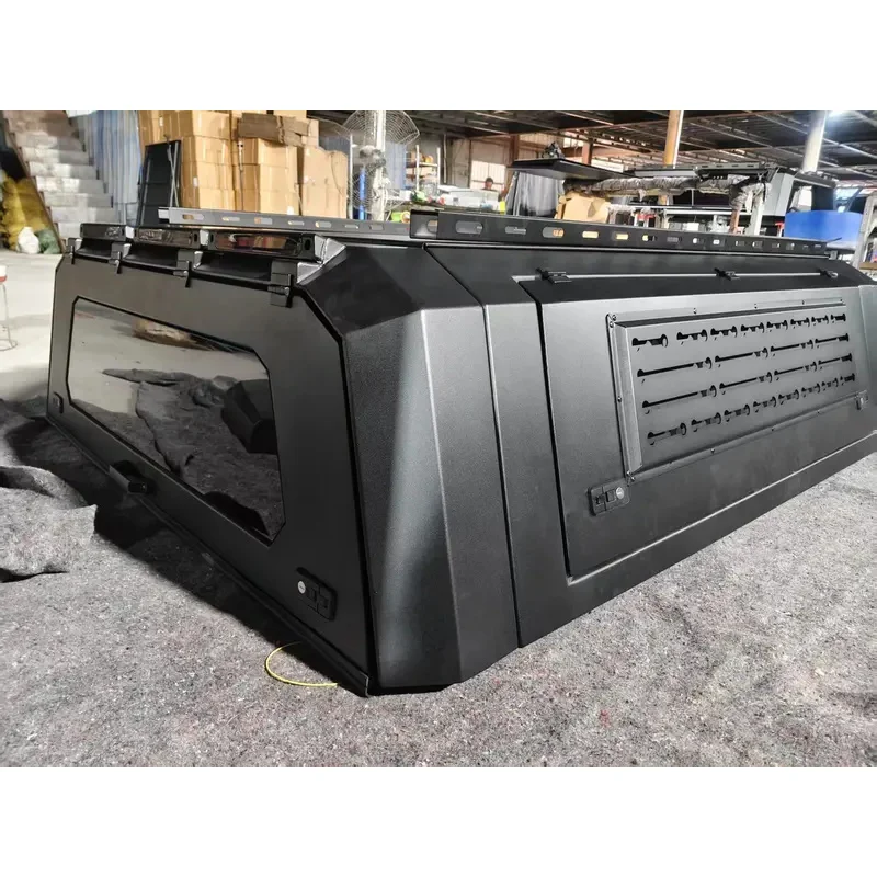 

Heavy-Duty Waterproof Anti-Rust Aluminum Alloy Pickup Truck Canopy Single Cab 6.5FT Truck Bed Locking
