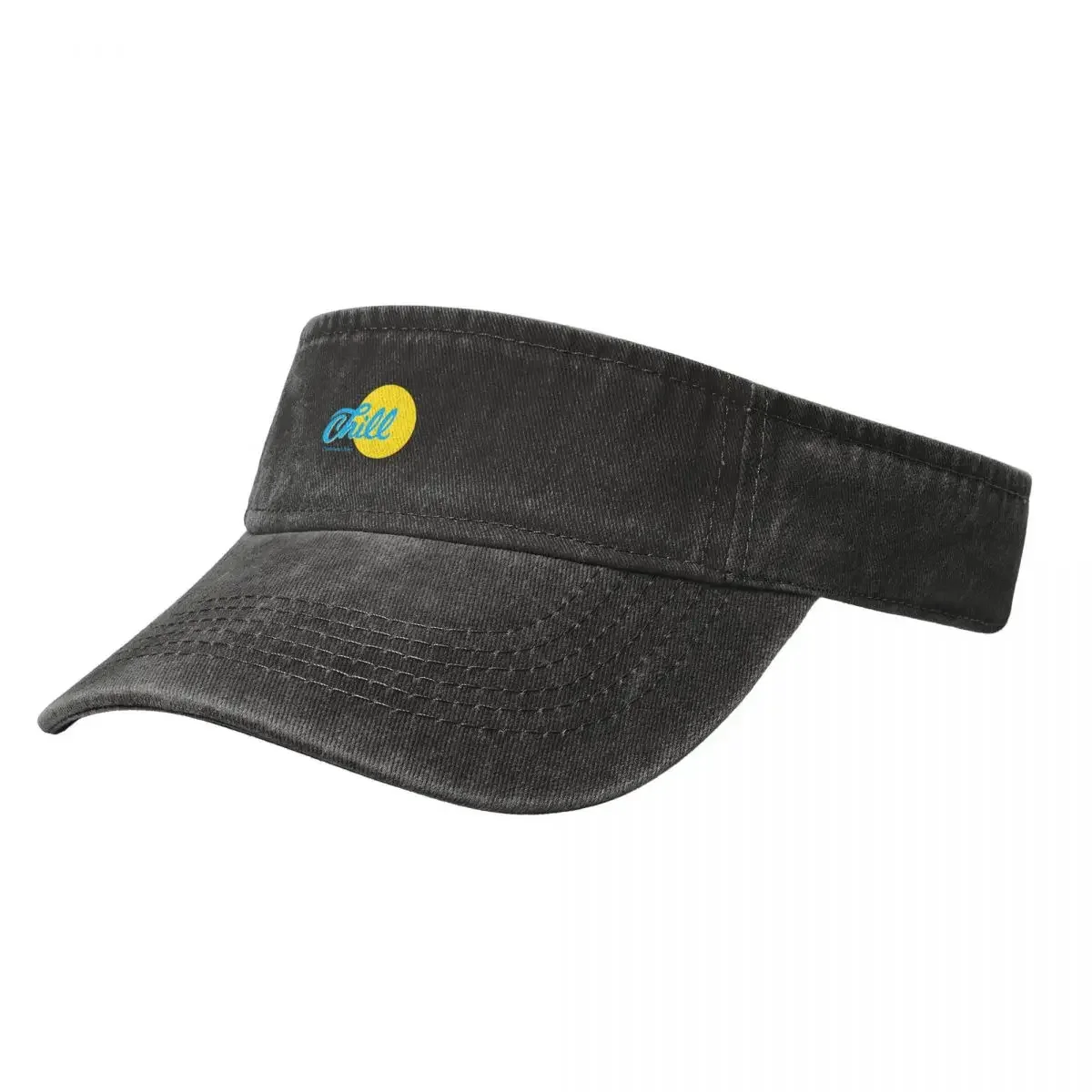 Chill Logo V2 - Aruba Chill Baseball Cap Sun Cap Sun Hats Visor Empty Top Sports Tennis Running Hats