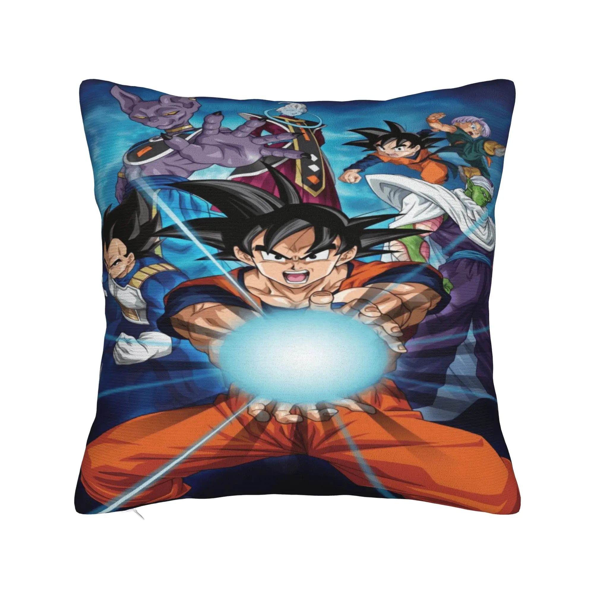 Pillow Case D-Dragon Anime Soft  Pillow Cover For Living Room Bed Chair Novelty Pillowcases