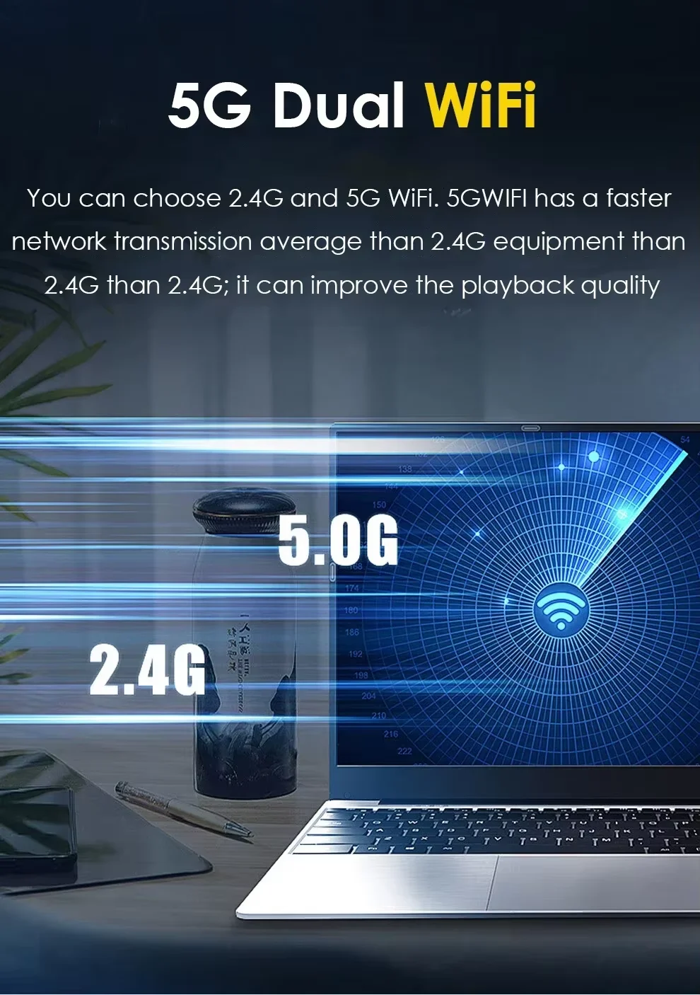 2025 Ультратонкий бизнес-ноутбук с Windows 11 Intel Celeron N4000, 16 ГБ ОЗУ, 1 ТБ, 2 ТБ SSD, 15,6-дюймовый HD IPS, игровой ноутбук с отпечатками пальцев