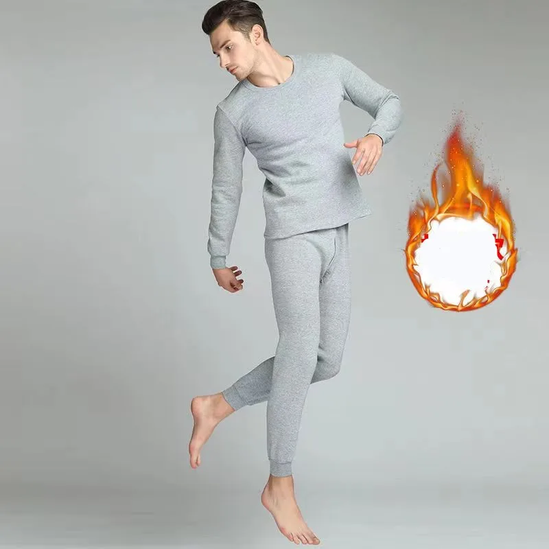 Winter Men\'s Thermal Underwear Long Johns For Male Winter Thick Thermo Underwear Clothes Sets Men Keep Warm Thick Thermal