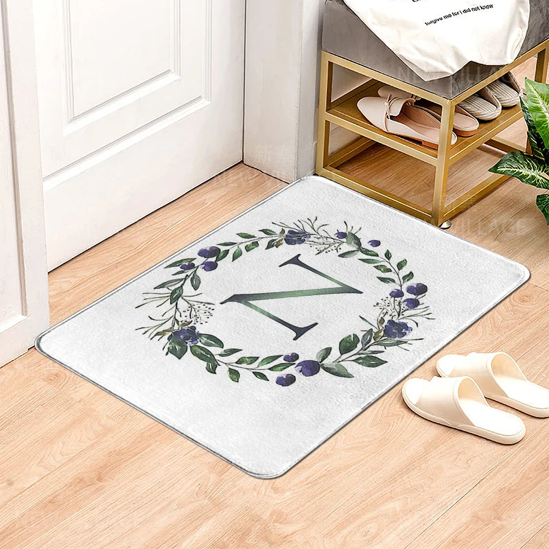 House carpet letter series Home doormat entrance Room Bathmat Footmat bathroom non-slip mat Kitchen water absorption mat