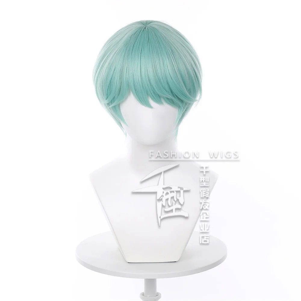 Saja Jongens Cosplay Props Anime Pruik Hittebestendig Haar Halloween Party Rollenspel Pruiken + Pruik Cap