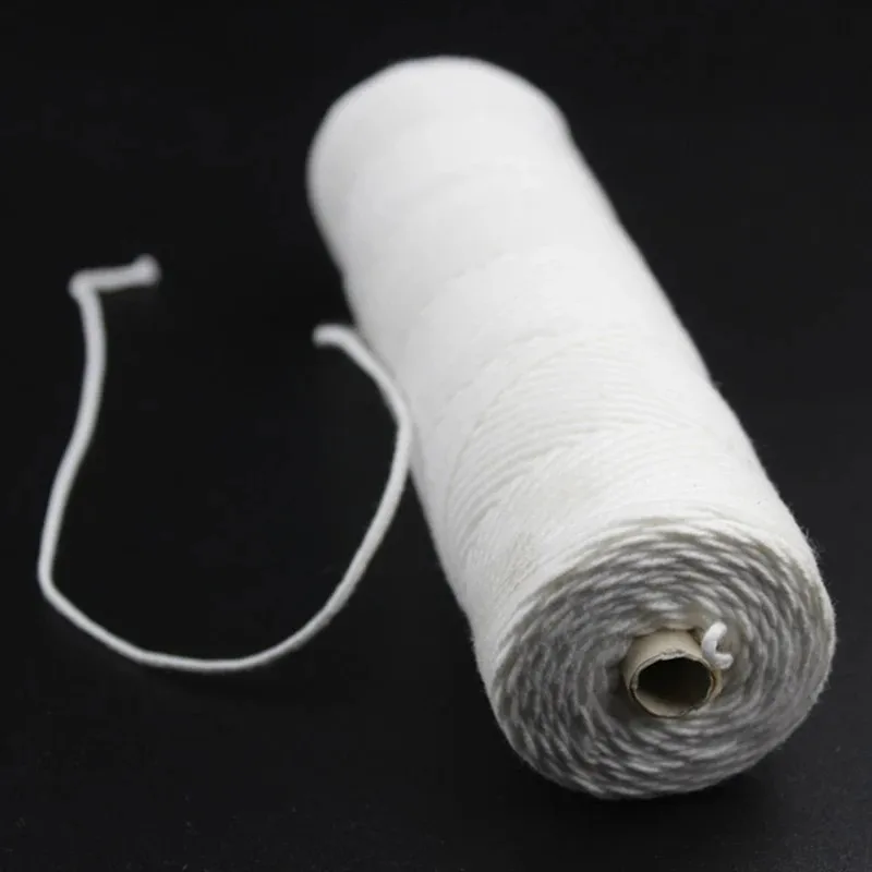 Candle Wicks DIY Candle Making Wick Core Thread Spool Wax Core Paraffin Cotton Braid Candle Wick Handcraft Candle Accessories