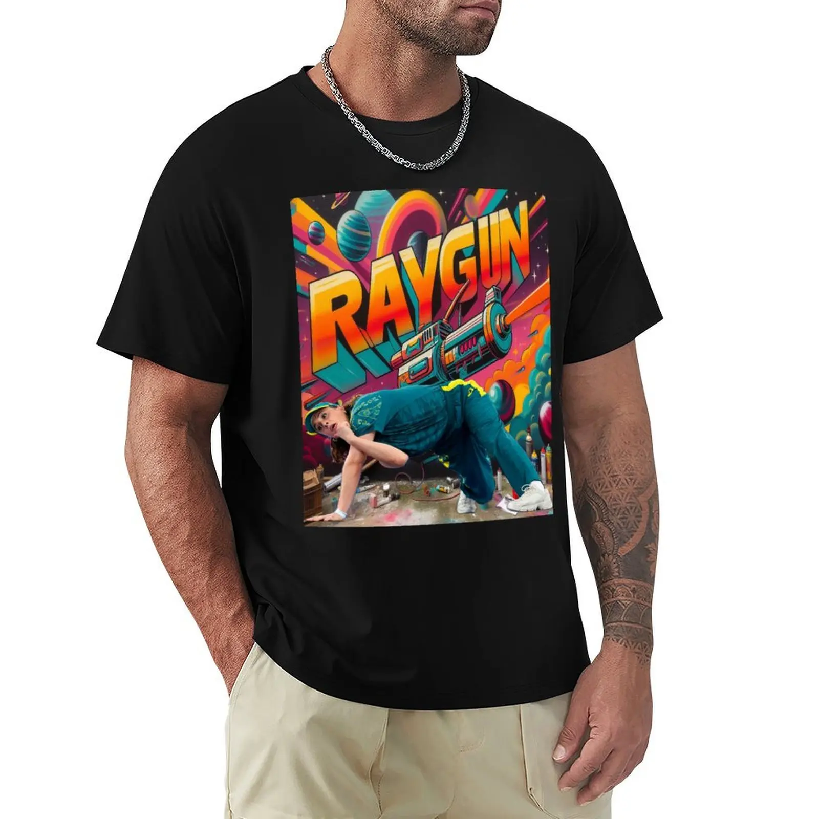 

Raygun Australian Breakdance Legend T-Shirt anime cotton man t-shirts vintage graphic tee luxury clothes men