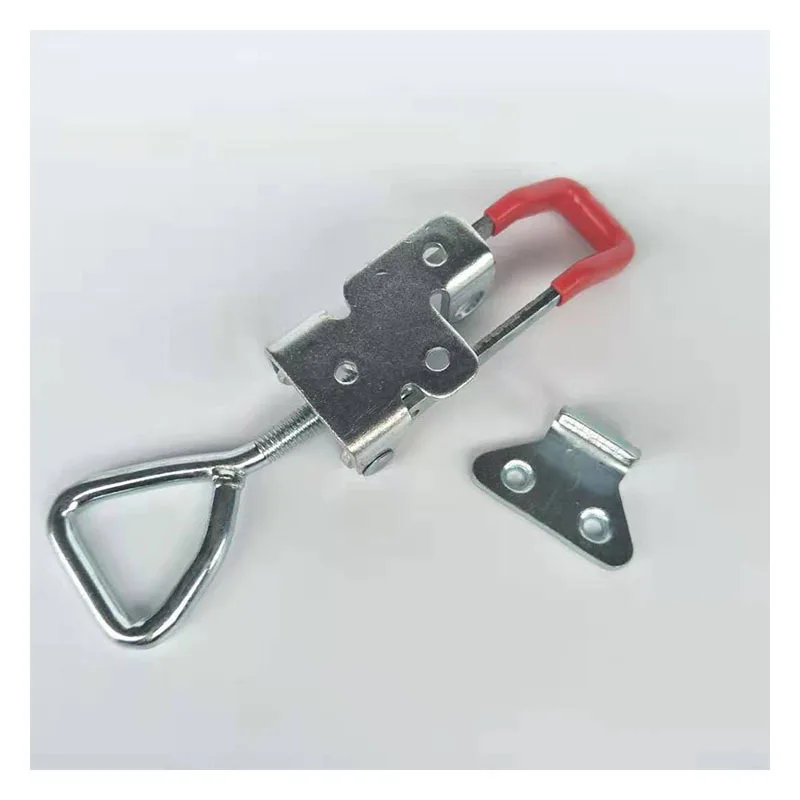 1pcs Toggle Latch Catch Toggle Clamp Adjustable Cabinet Boxes Lever Handle Lock Hasp For Home Sliding Door Furniture Hardware