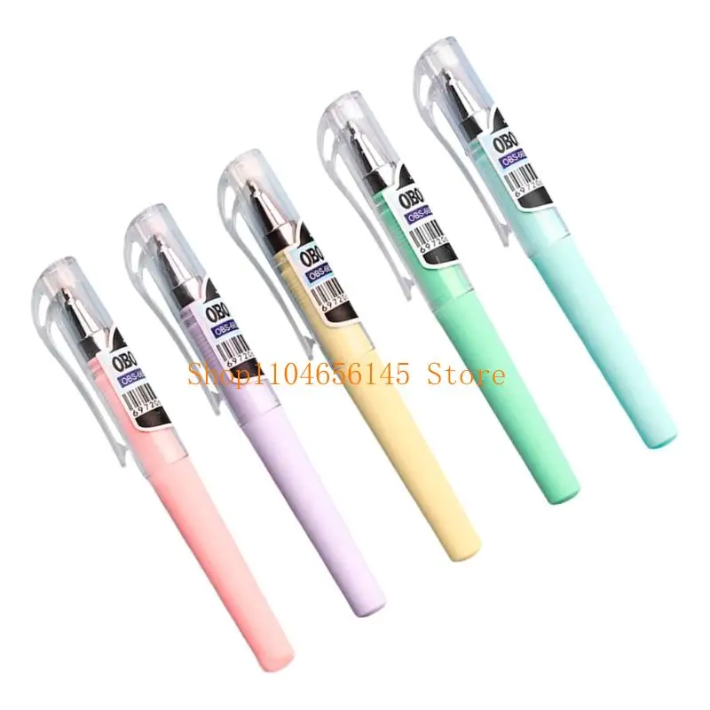 

652F Short Mini Gel Pen Quick Drying Office Signing Pen For Writing Journaling