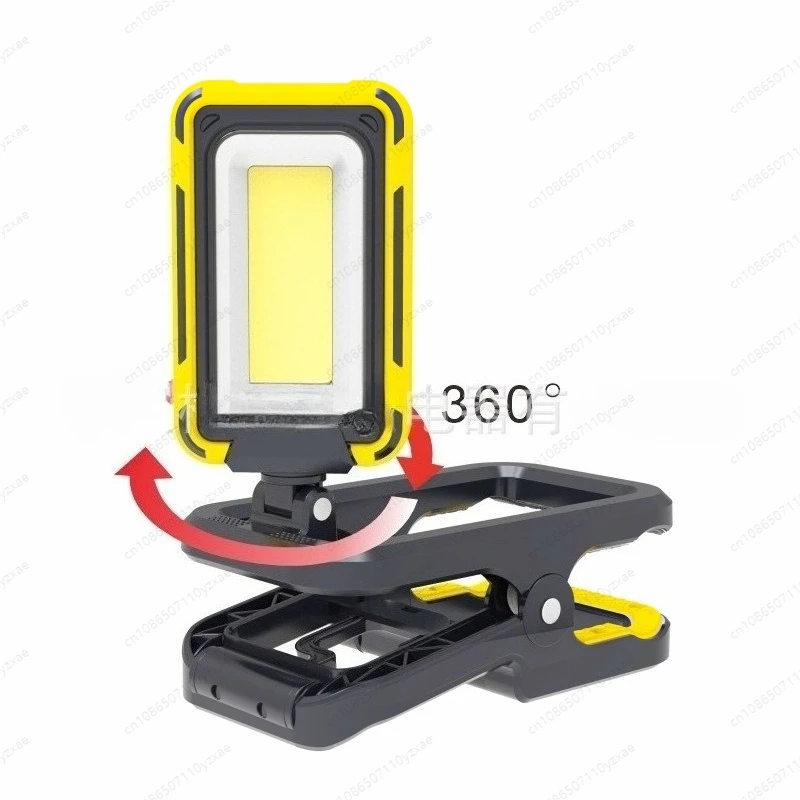 

Перезаряжаемый рабочий фонарь с регулируемой гусиной шеей, портативная складная светодиодная лампа для ремонта и осмотра