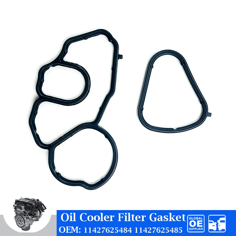 

Oil Cooler Filter Housing Gasket Seal Set For BMW F20 F21 F30 320i 316i N13 N18 Engine Car Accessories 11427625484 11427625485