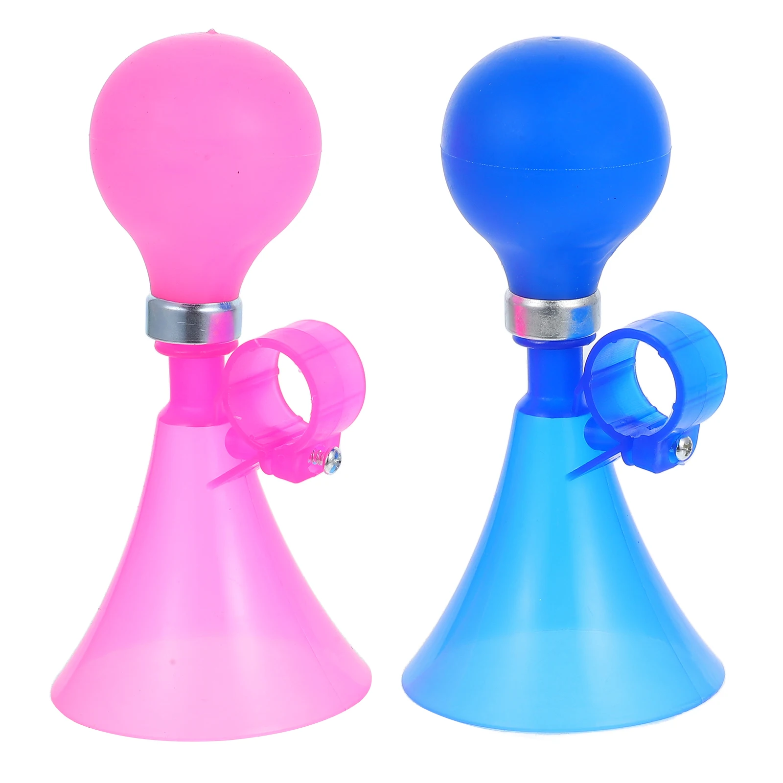 

2Pcs Bike Horn Durable Wear Resistant Loud Clear Sound Suitable Mountain Road Bikes Handlebars Cycling Safety Equipment