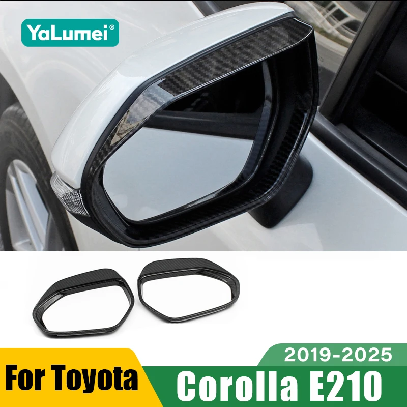 

Для Toyota Corolla E210 2019 2020 2021 2022 2023 2024 2025 гибридное автомобильное зеркало заднего вида для бровей непромокаемый дождевик аксессуары