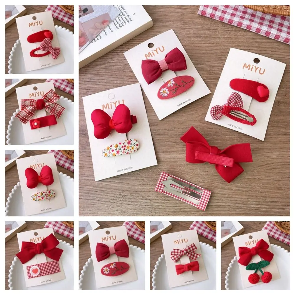 Hair Accessories Children New Year Hairpin Hanfu Headdress Princess New Year Barrettes Chinese Style Costume Headwear