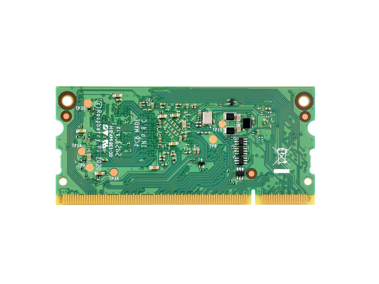 Raspberry Pi Compute Module 4S, Flash EMMC de alta velocidade, compatível com placas de expansão CM3, opções para R, desempenho poderoso