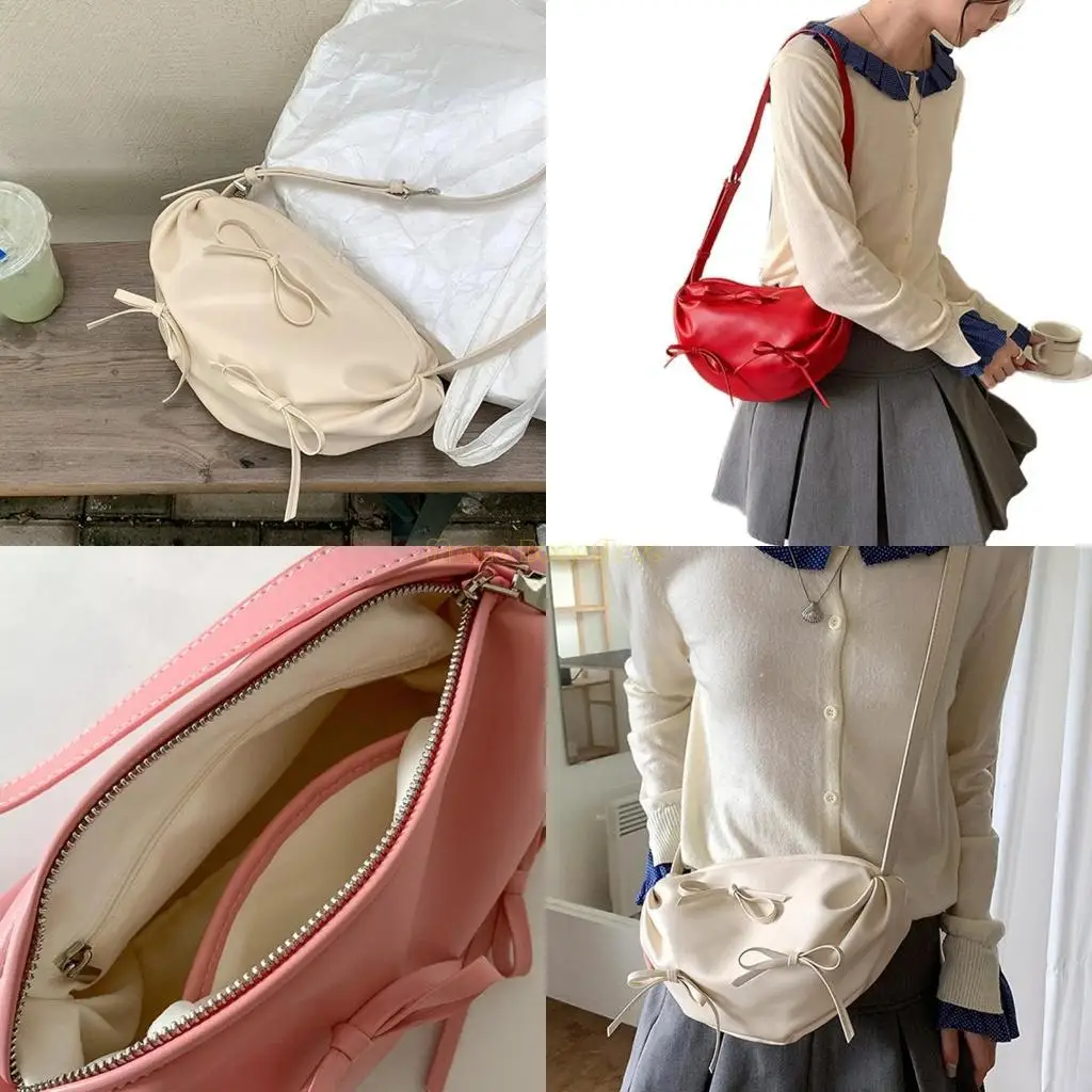 

X90d Женщины складывают мешок для кроссбука корейский стиль мессенджерный сумка из кожаная сумка для плеча на плечо