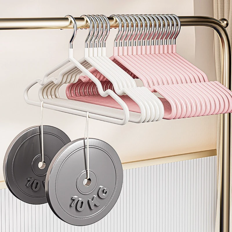 

10Pcs Clothes Hanger for Home Students, Anti-slip Clothes Hanger, Non-slip Coat Support Storage rack drying rack for clothes